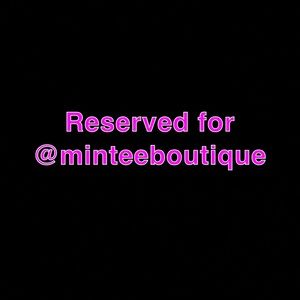 Burberry coat & VS tank